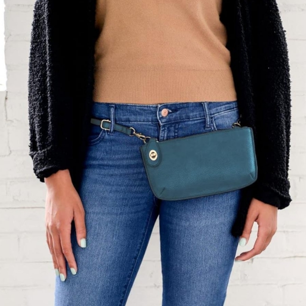 NWT- Joy Susan Mini Crossbody Wallet Clutch- Peacock Color - Picture 1 of 7